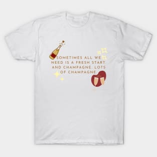 New Year Champagne T-Shirt